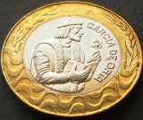 Moneda bimetal 200 ESCUDOS - PORTUGALIA, anul 1991 *cod 3001 = A.UNC, Europa