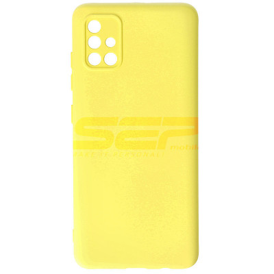 Toc silicon High Copy Samsung Galaxy A51 Yellow foto