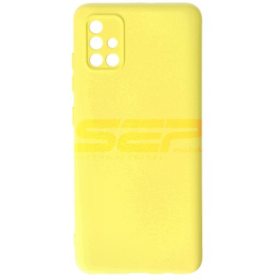 Toc silicon High Copy Samsung Galaxy A51 Yellow foto