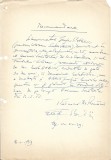 A3261N Document scris și semnat olograf de Ștefan Popescu (Sabin Vasia), 1969