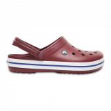 Saboti Crocs Crocband Bordo - Burgundy/White