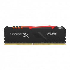 Memorie RAM Kingston HyperX FURY RGB DIMM DDR4 8GB 3200MHz CL16 foto