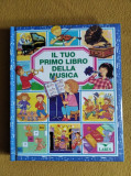DD - Carte activitati muzicale, pentru copii, in italiana, stare excelenta