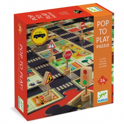 Puzzle Pop to play Orasul, Djeco foto