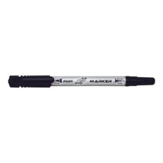 Marker permanent pentru CD DVD Pilot Twin negru si rosu 0.7mm negru