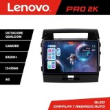 Navigatie Toyota LandCruiser 2008-2015 Lenovo Kit-381 8 core QLED 2K 12+256 360 Android Waze USB Navigatie Internet Youtube Radio CarStore Technology
