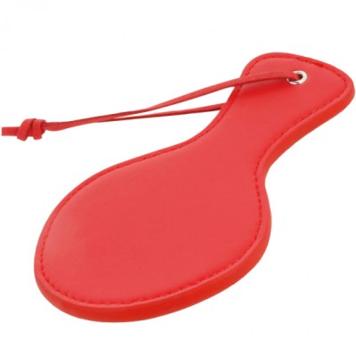 DARKNESS - RED ROUNDED FETISH PADDLE foto