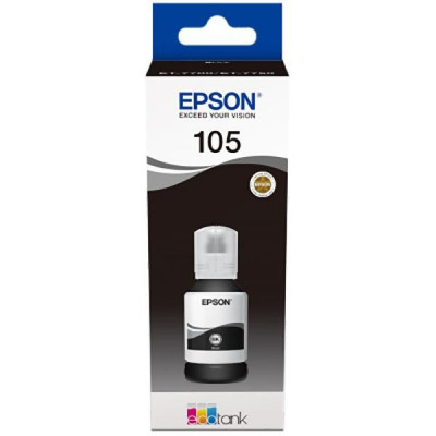 Cartus cerneala epson 105 ecotank black capacitate 140ml pentru l7160 l7180. foto