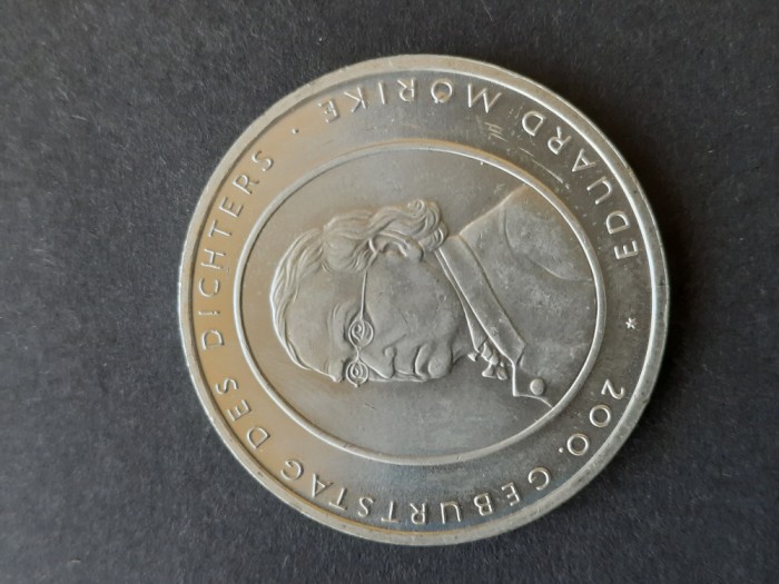 10 Euro &quot;Eduard M&ouml;rike&quot; litera F, 2004, RFG - A 3967