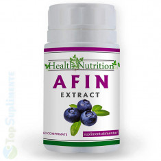 Afin frunze 60cps. (antiseptic, antioxidant, diaree, diabet) Health Nutrition foto