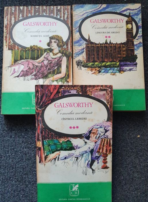 COMEDIA MODERNA - John Galsworthy (3 volume)