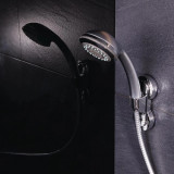 RIDDER Suport pentru cap de duș, cu ventuză, 5x6,5x14,5 cm, crom