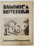 REVISTA &#039;DUMINICA UNIVERSULUI&#039;, ANUL I (XXVII) - No. 17, 26 APRILIE 1931