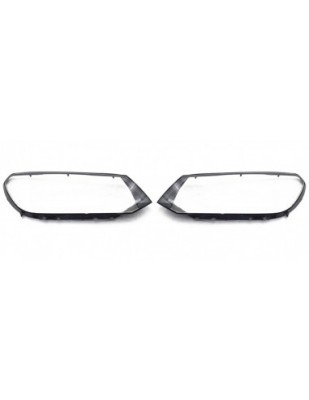 Set 2 sticle faruri pentru Volkswagen Touareg 2 Non Facelift (2011 - 2014) foto