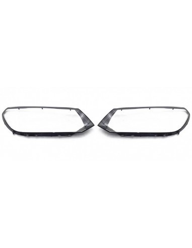 Set 2 sticle faruri pentru Volkswagen Touareg 2 Non Facelift (2011 - 2014)