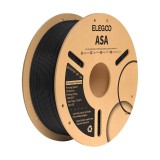 Filament ELEGOO ASA Negru 1KG , Rezistenta UV si Temperatura Ridicata, Filament Profesional pentru Imprimante 3D FDM