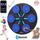 Cumpara ieftin Aparat de Box Interactiv APF&reg; cu Lumini LED, Muzică și Moduri de Antrenament Ajustabile - Albastru