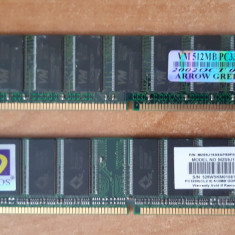 Memorie RAM Desktop PC - 512 MB, DDR, 333-400 Mhz