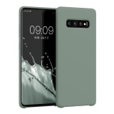 Husa Kwmobile pentru Samsung Galaxy S10 Plus, Verde, Silicon, KWM0000105N048C, Carcasa
