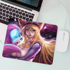 Mouse pad League Of Legends " Ahri, fan Art " 18x22cm