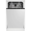 Masina de spalat vase incorporabila Beko BDIS48E041Q, 10 seturi, 8 programe, Clasa C, Motor ProSmart Inverter, HygieneIntense, AquaIntense, SelfDry, F