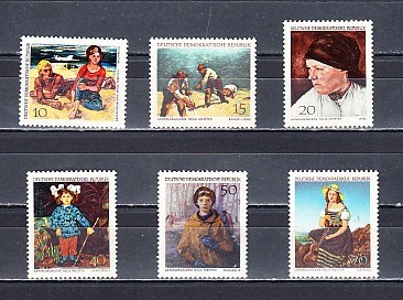 A12 S2 1 - Timbre foarte vechi - Fosta Germanie Democrata - DDR - pictura foto