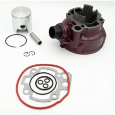 Kit cilindru/set motor scuter 2T,racire apa,AM6,80CC-47mm foto