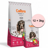 Calibra Dog Premium Line Adult Beef 12 + 3 kg GRATUIT