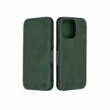 Cumpara ieftin Husa Compatibila cu iPhone 15 Pro Max Techsuit Safe Wallet Plus, Verde