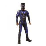 Costum cu muschi Black Panther pentru baiat - AVG4 BATTLE SUIT 150 -160 cm 12-14 ani