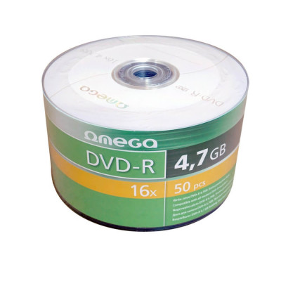Set 50 DVD-R Omega, 4.7 GB, 16x foto