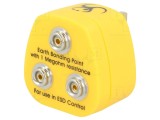 Fişă de &icirc;mpăm&acirc;ntare ESD 1M&Omega; cu Ştecher UK 10mm
