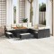 vidaXL Set de canapele pentru grădină 13 pcs Negru Rattan poli 3362575