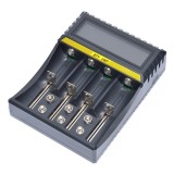 Incarcator Digital Inteligent BTY V407, Li-Ion, Ni-MH, Ni-Cd, 9V, LCD, Tip-C/Micro USB, 4 Sloturi