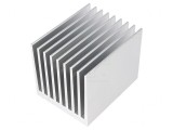Radiator Extrudat cu Aripioare 100mm x 80mm