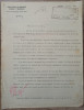 Scrisoare privind concursul de agregatie// 1935, semnat Daniel Danielopolu