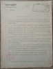 Scrisoare privind concursul de agregatie// 1935, semnat Daniel Danielopolu