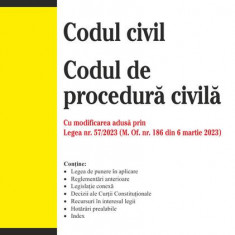 Codul civil. Codul de procedură civilă. Ediția a 10-a - Paperback brosat - Radu Rizoiu, Evelina Mirela Oprina - Rosetti Internaţional