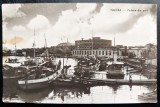 Tulcea - Vedere din port - RPR 1961 - tip fotografie, circulata la Oradea, timbru intact, stampile lizibile, Printata