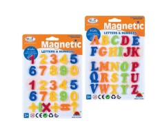 Joc Educational 26 Litere si 20 Numere magnetice, + 3 ani