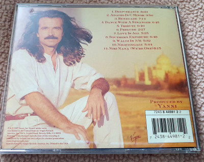 CD Yanni, Tribute, original USA 1997 foto