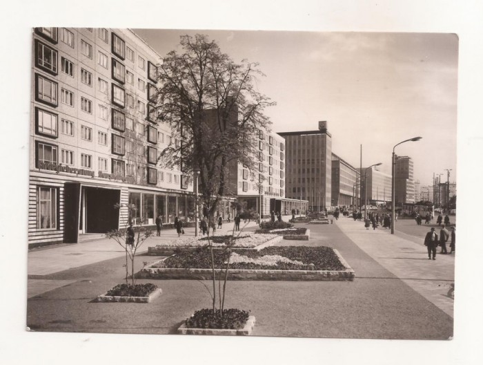 FA59-Carte Postala- GERMANIA - Messestadt Leipzig, circulata 1965