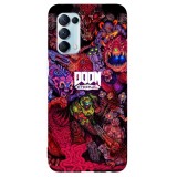 Husa compatibila cu Oppo A72 4G model Doom Eternal, Silicon, TPU, Viceversa, Transparent, Carcasa