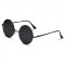 Ochelari de soare rotunzi Unisex, cu filtru de protectie UV 400, cu toc inclus,