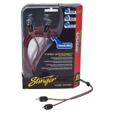 Cablu RCA stereo Stinger 6,1 m, 2 canale, fir rasucit, tata-tata