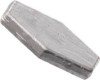 Plumb culisant hexagonal cu tija plastic interioara pentru protectie fir