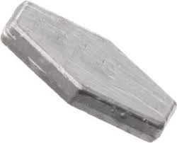 plumb culisant hexagonal cu tija plastic interioara pentru protectie fir