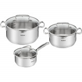 Set de oale din Inox Tefal Duetto + G719S674, Otel inoxidabil, 6 piese