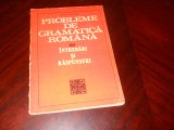 Probleme De Gramatica Romana. Intrebari Si Raspunsuri - Iancu Coleasa,1981