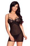 LIV70-1 Lenjerie sexi tip desu din plasa fina - Livia Corsetti, L/XL, S/M